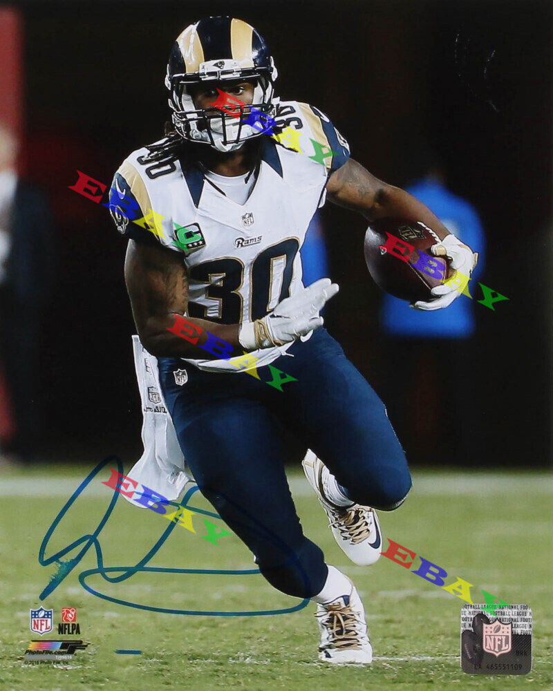 Todd Gurley Rams Signed Autographed 8x10 Photo Poster painting Reprint