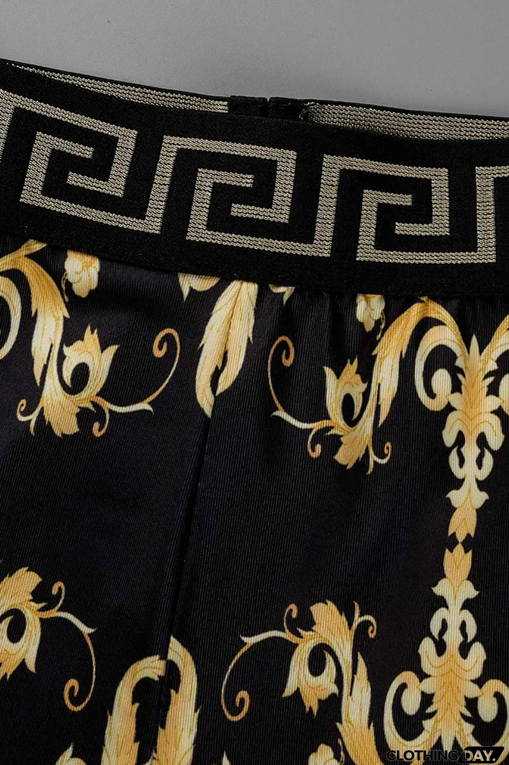 Black Fashion Casual Print Patchwork Backless O Neck Sleeveless Two Pieces