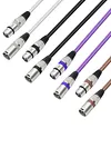 6/10Pcs 3-Pin Balanced Shielded XLR Cable XLR Male To Female Microphone AUX Cord