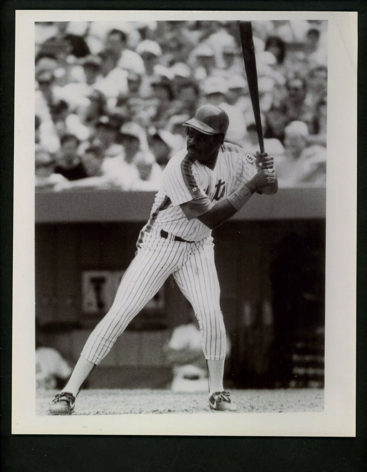 Eddie Murray circa 1992 LOT of TWO Press Original Photo Poster paintings New York Mets