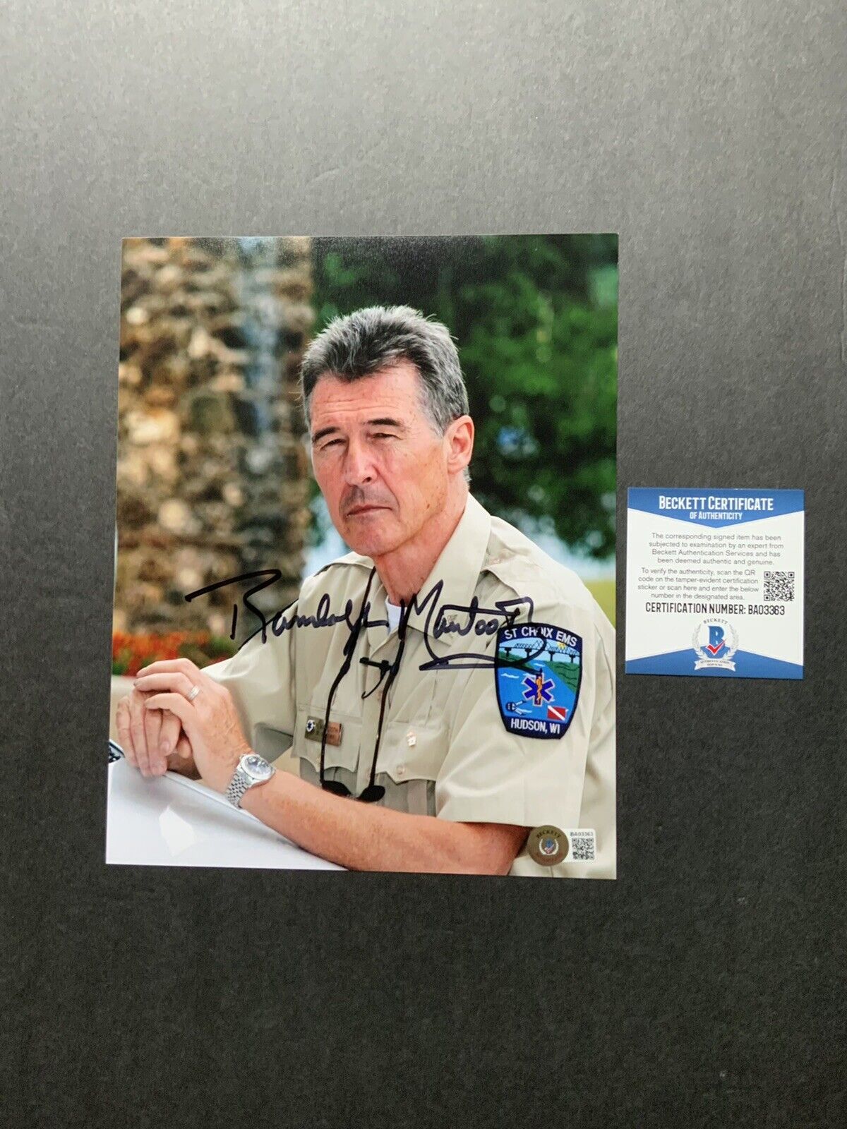Randolph Mantooth Hot! signed autographed Classic 8x10 Photo Poster painting Beckett BAS coa