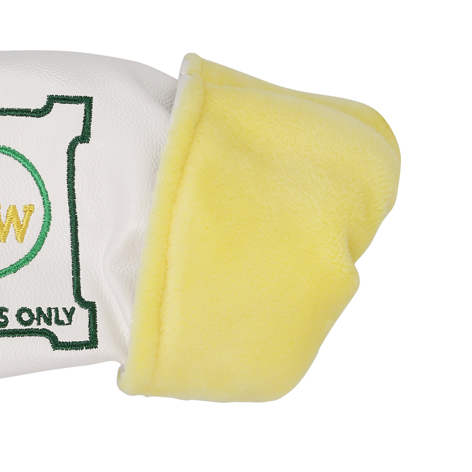 Members Only Iron Head Covers Set White