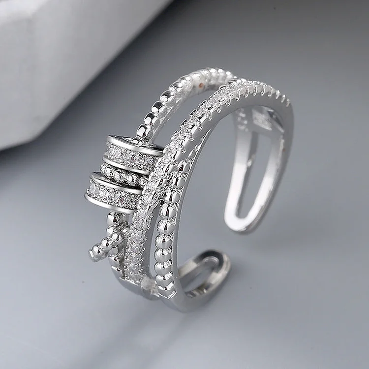 Personalized Trend Spinning Adjustable Ring