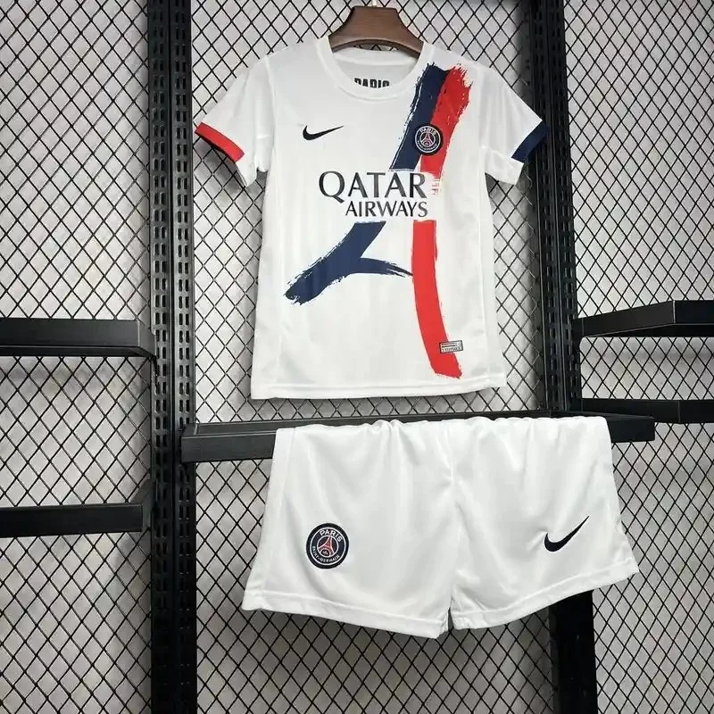 2024/2025 Kids Size Psg Paris Saint-Germain Away Foowaytball Shirt 1:1 Thai Quality