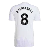 B.FERNANDES #8 Manchester United Away Soccer Jersey 2025/26