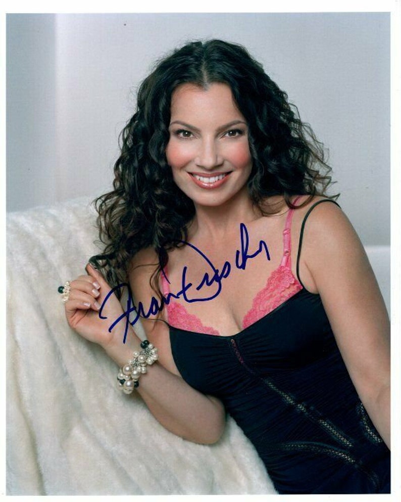 Fran drescher signed autographed the nanny fran fine Photo Poster painting