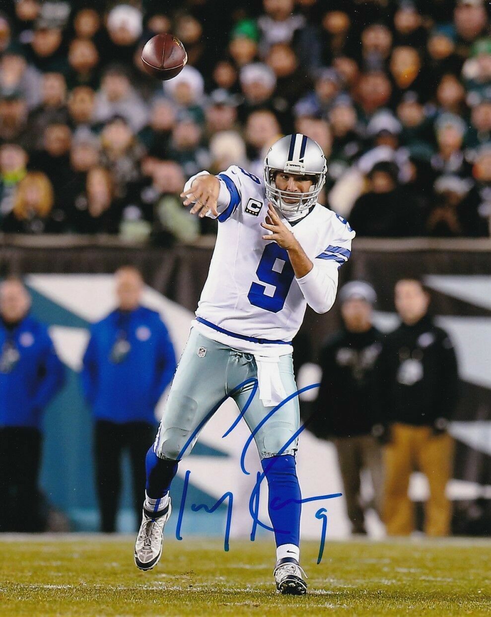 Tony Romo Autographed Signed 8x10 Photo Poster painting ( Cowboys ) REPRINT