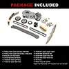 Engine Timing Chain Kit w/Water Oil Pump Fit for Frontier Pathfinder/Xterra 2005-2010 4.0L 3954CC VQ40DE Chains Automotive Time Parts Set Replace 13028-ZK01C13028-ZK01C 13028-ZS00A 13091-ZK00A