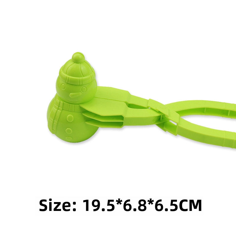 Children’s Winter Outdoor Toy Snow Clip Snowball Fight Artifact Snowflake Love Snowball Clip Play Snow Toy Sand Mold