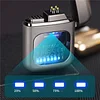 USB Rechargeable Double Arc Lighter, Portable Multifunctional Windproof Lighter for Camping, Candles - Electric Flameless with Safe Design