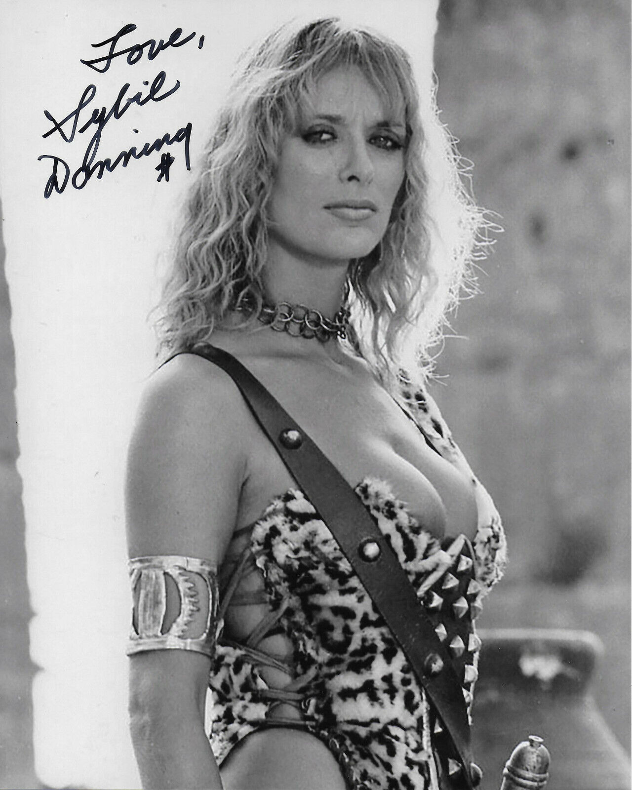 Sybil Danning Signed 8x10 Photo Poster painting - 1970's / 1980's B Movie Actress - SEXY!!! #60