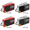 FM/AM/SW Full Band Portable Radio Battery Operated Mini Radio Receiver for Elder