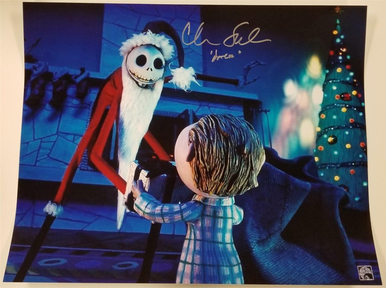 Chris Sarandon signed 16x20 Photo Poster painting #5 Jack Skellington Voice D~ OC Nightmare Holo