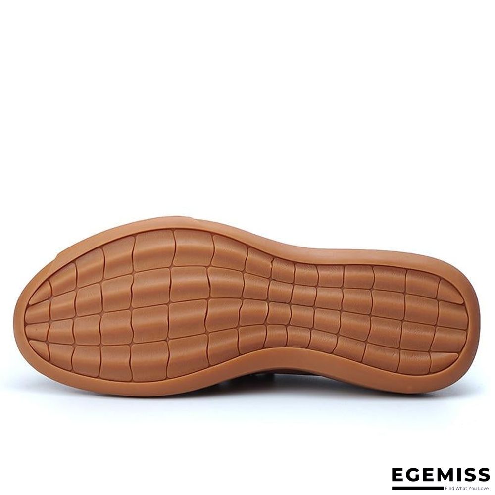 Casual Shoes Loafers Men Shoes Quality Handmade Leather Shoes Men Flats Moccasins Shoe | EGEMISS