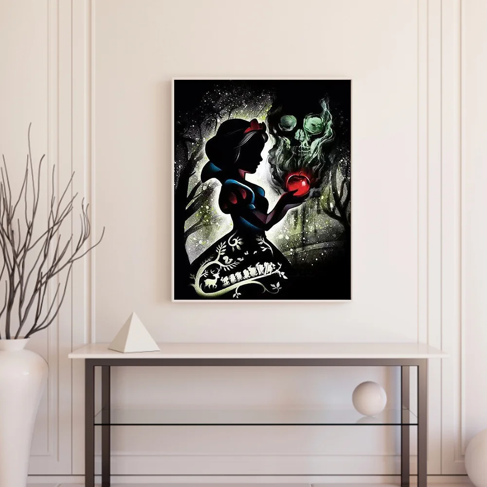 Full Round Diamond Painting 40*50cm - Silhouette