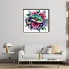 Flower Snake-14CT Stamped Cross Stitch 33*31cm/12.99*12.2in