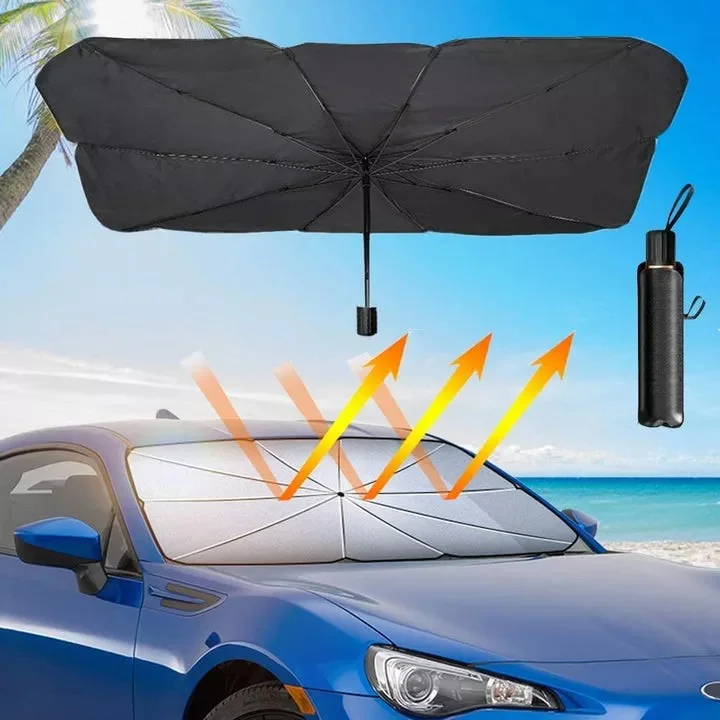 Foldable Car Windshield Sunshade Umbrella