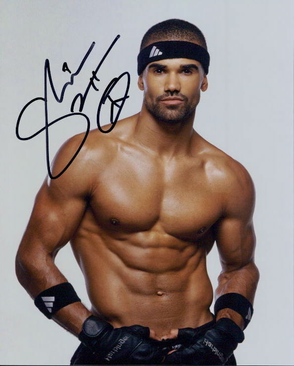 Shemar Moore signed 8x10 Photo Poster painting in-person