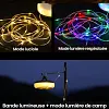 10M Guirlande lumineuse escamotable portative imperm&eacute;able ext&eacute;rieure