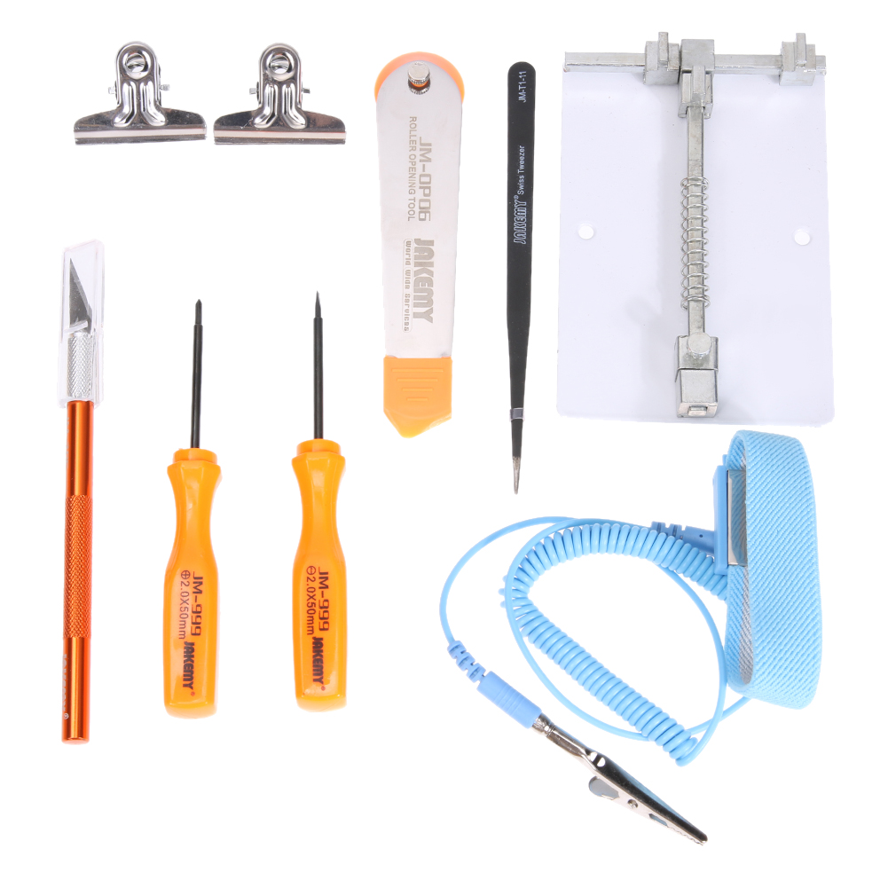 

JM-1102 Smart Phone Electronic Board Maintenance Platform Screwdriver Kit-176952, 501 Original