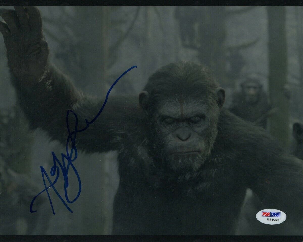 Andy Serkis Signed Autographed 8X10 Photo Poster painting Planet of the Apes PSA W94096