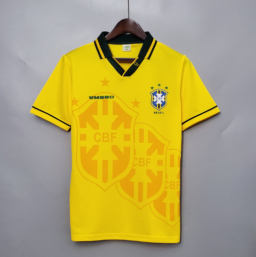 Retro 93/94 Brazil home Football shirt