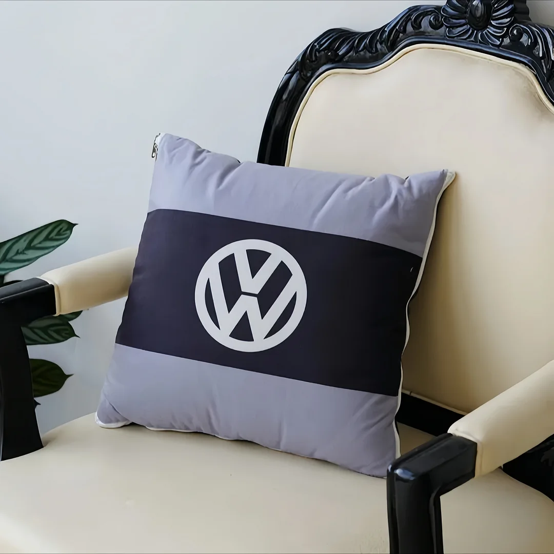 Car pillow quilt two in one