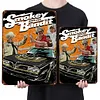 Smokey and the Bandit - Vintage Metal Signs - 20*30cm/30*40cm
