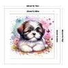Cute Puppy-11CT Stamped Cross Stitch 40*40cm tapestrymarket