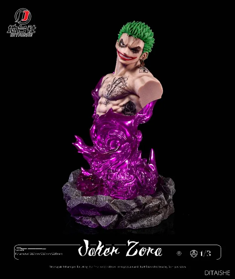 PRE-ORDER DiTaiShe Studio - One Piece Joker Zoro Bust with LED Statue(GK)-