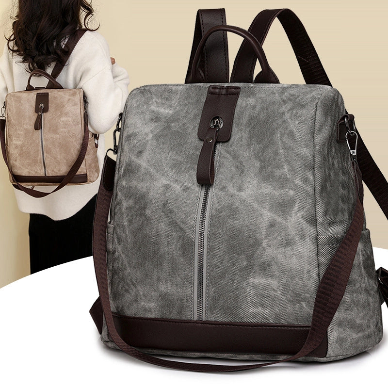 Waterproof Solid Color Street Shopping