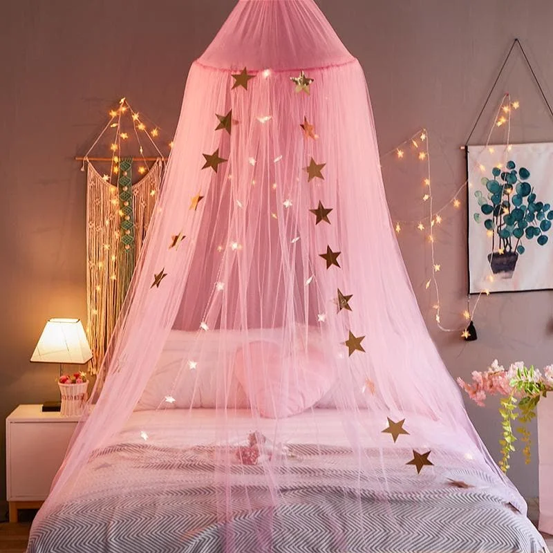 Romantic Crown Princess Bed Curtain SP13236