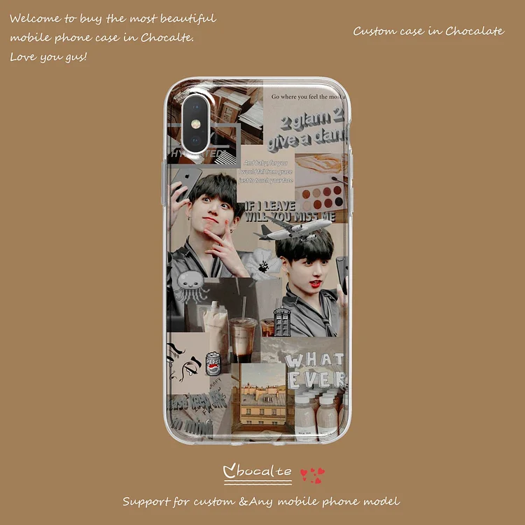 BTS JUNGKOOK PHONE CASE