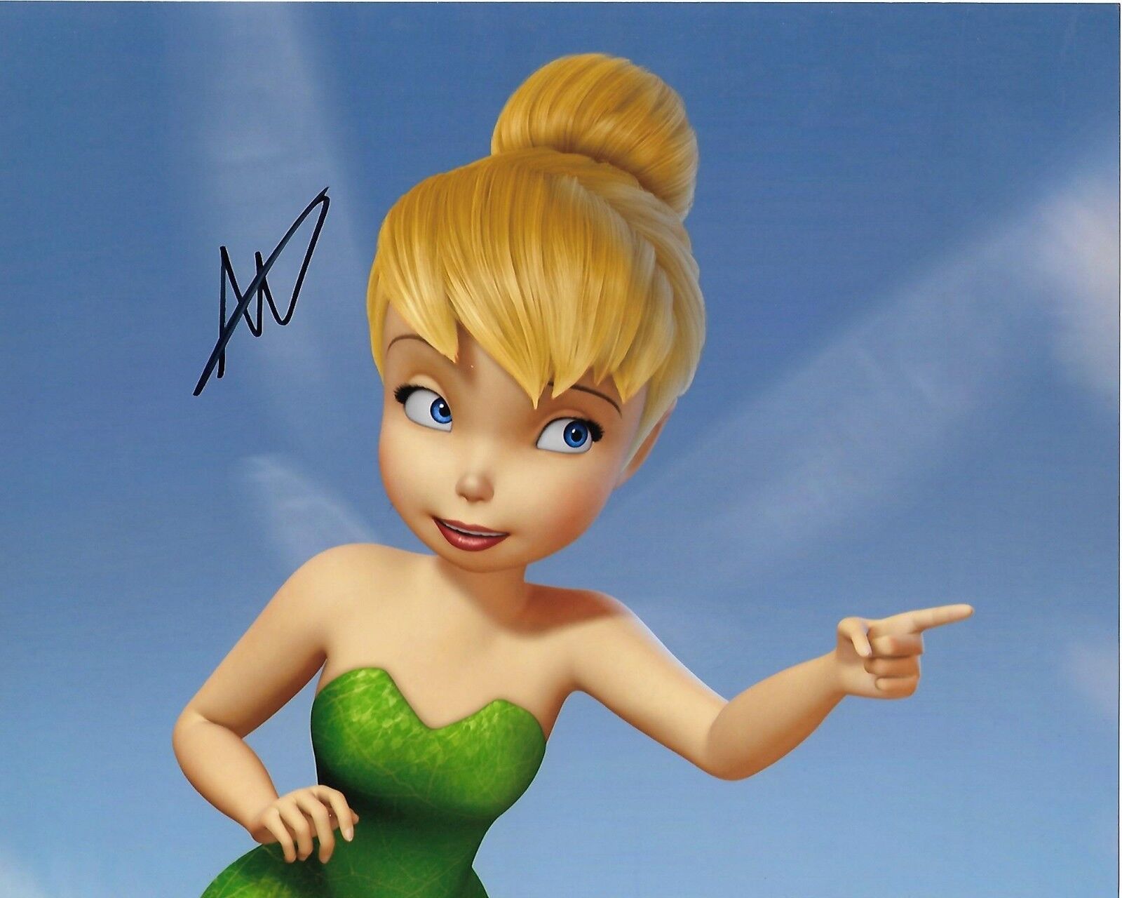 MAE WHITMAN TINKER BELL AUTOGRAPHED Photo Poster painting SIGNED 8X10 #12 DISNEY FAIRY