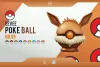 1/1 Scale Poke Ball Series 009 Eevee Poke Ball - Pokemon Resin Statue - Wing Studio