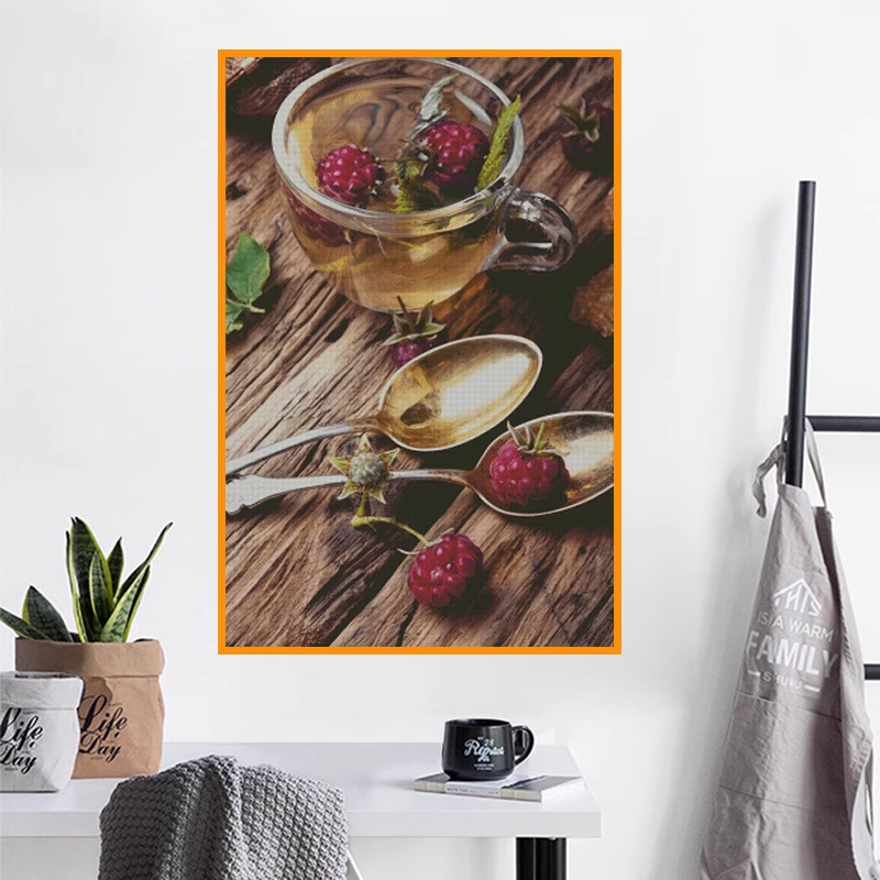 【ZZ3153- Afternoon Time】 Painting Fairy Cross Stitch