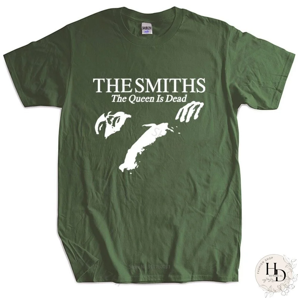 The Smiths The Queen Is Dead Women T-shirt Punk Style Funny Tee Vintage Rock Band Music T Shirt 70s 80s Unisex Fashion Clothes