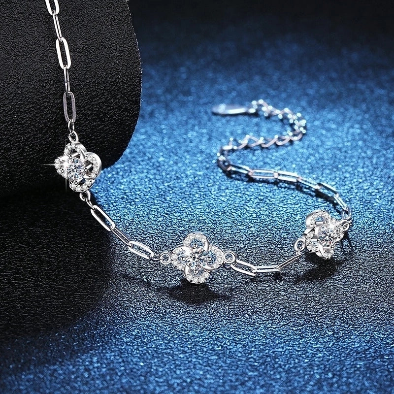 925 Sterling Silver Bracelets Elegant Glam