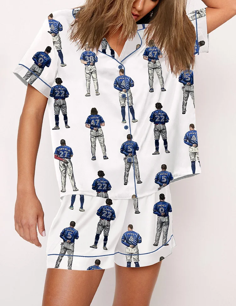 Women’s Blue Jays Baseball 2025 Pajama Set