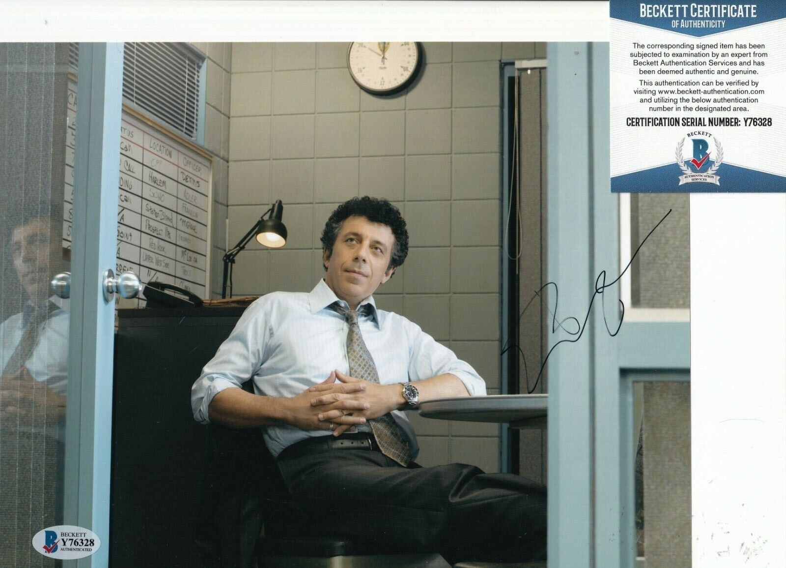 ERIC BOGOSIAN signed (TALK RADIO) autographed 8X10 Photo Poster painting BECKETT BAS Y76328