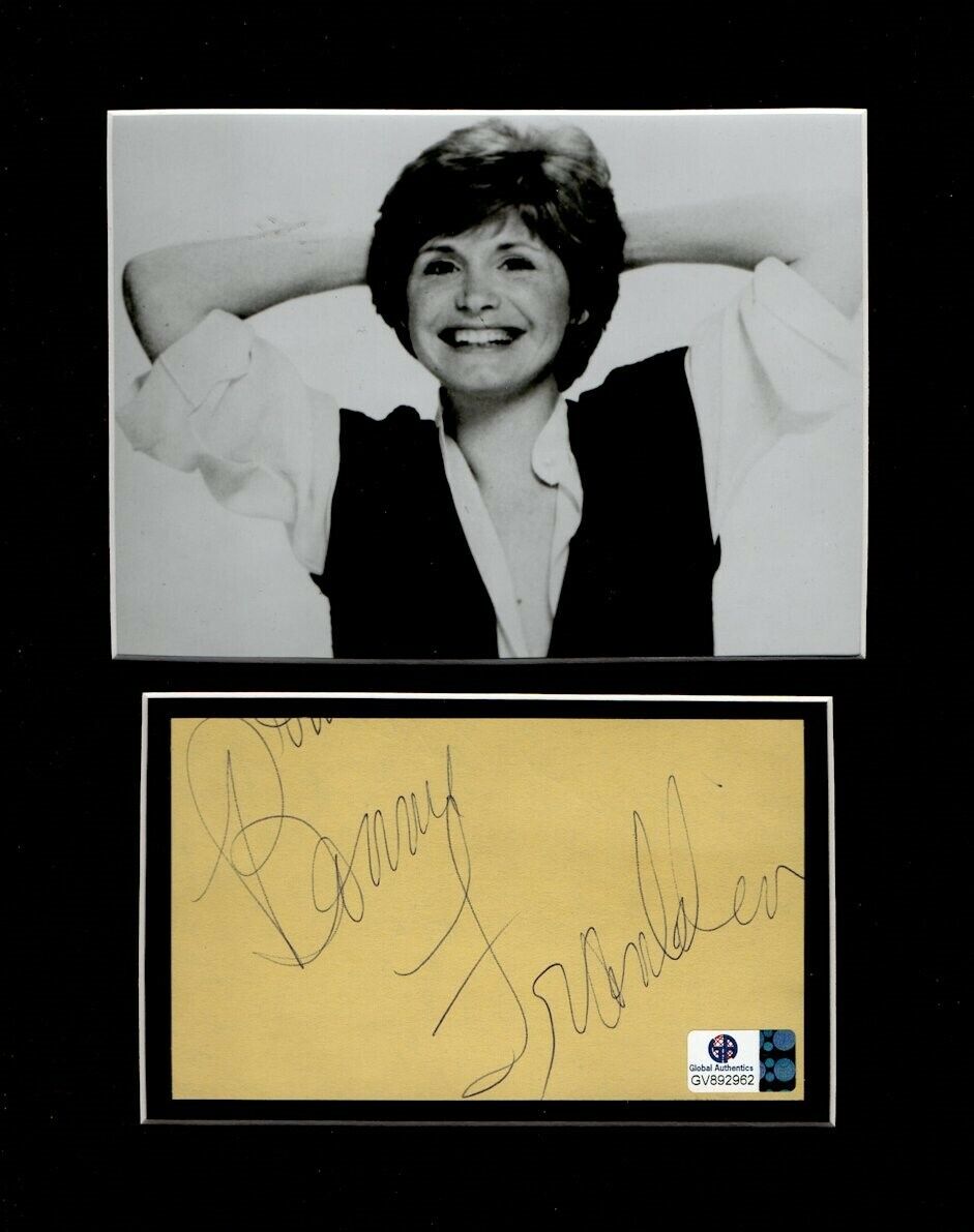 Bonnie Franklin Autographed 8X10 Matted Photo Poster painting Cut One Day At A Time GV892692