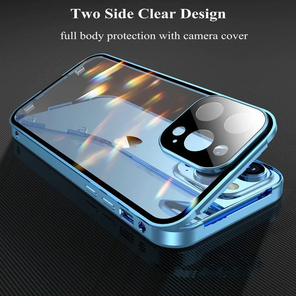 iPhone Privacy Double-sided Glass Phone Case