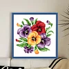 Flower - 9CT Partial Beaded Cross Stitch Kit(31x31cm)