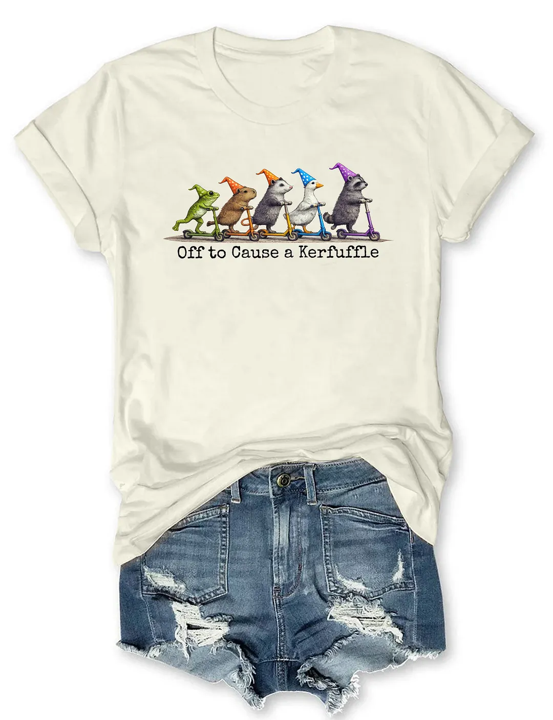 Off To Cause A Kerfuffle T-shirt