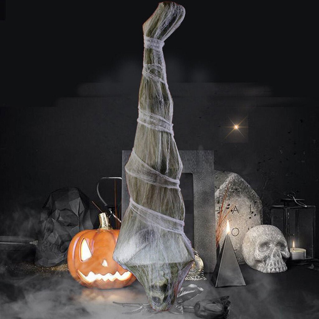 72in Cocoon Corpse Hanging Mummy Decoration for Halloween-elleschic