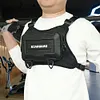 Sports Chest Bag Chest Fanny Pack Adjustable Strap Breathable for Cycling Hiking