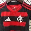 25/26 Kids Flamengo Soccer Jersey Home