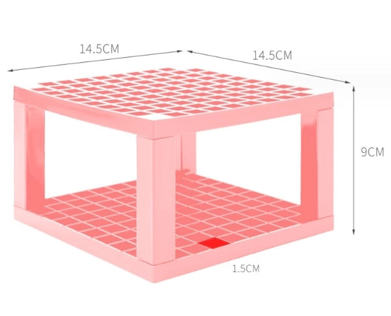 Solid Color Plastic Class Learning Casual Pen Holder