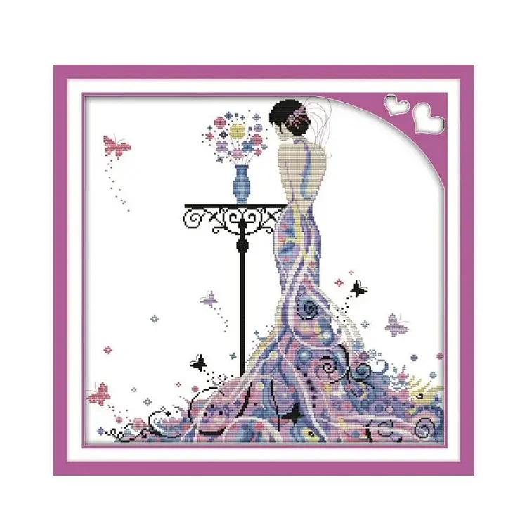 『Joy Sunday』Character - 14CT Stamped Cross Stitch(40*50cm)