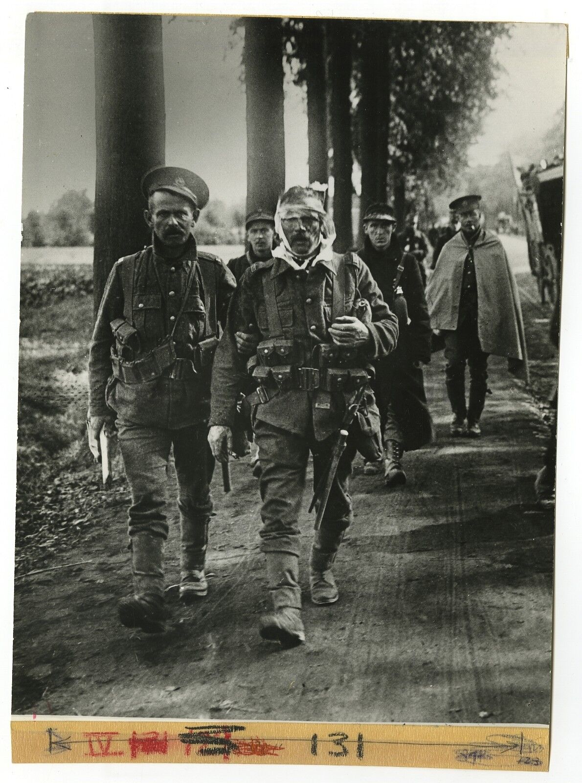 World War I - Vintage Publication Photo Poster painting by Hélène Jeanbrau - English Casualties